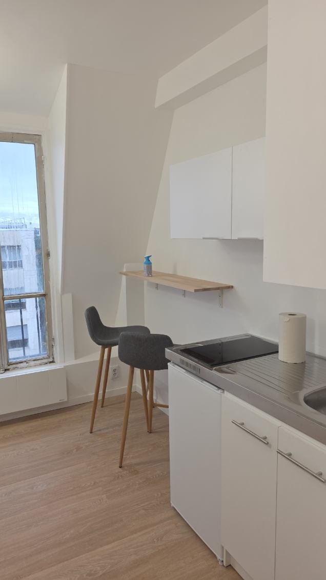 Kitchenette rénovée — photo de chantier